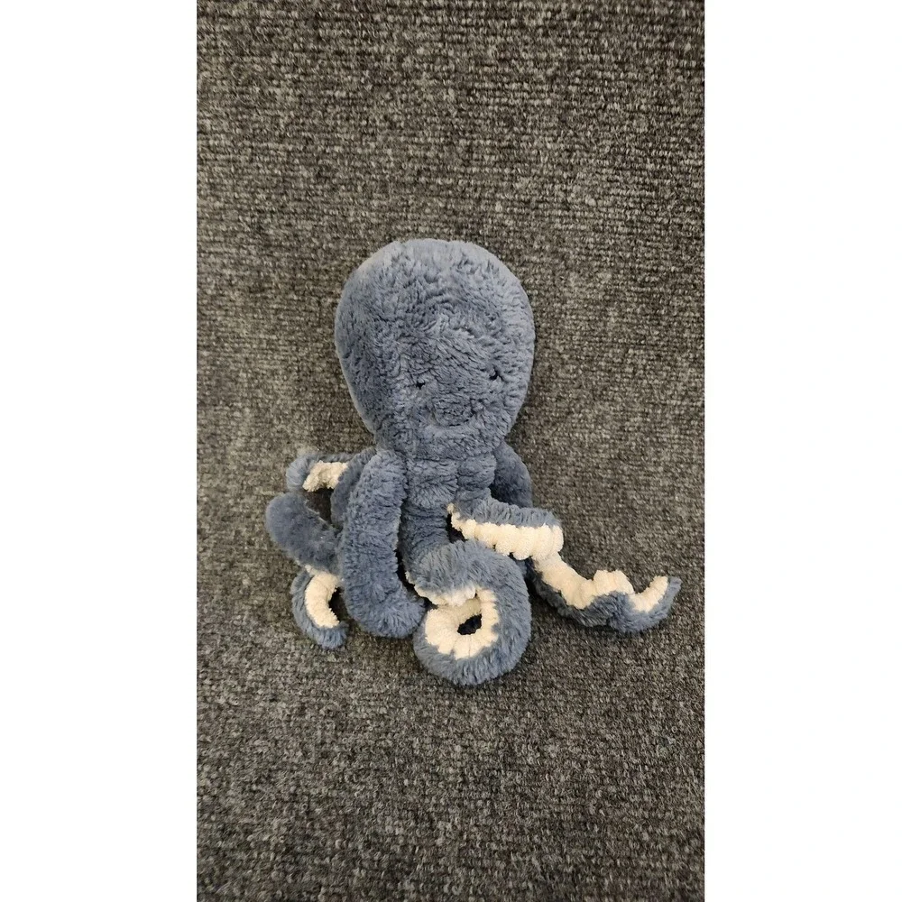 Jellycat Blue Octopus Plush Small Stuffed Animal Soft Toy Tentacles Cuddly